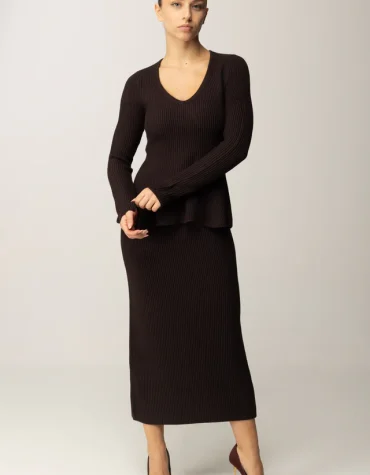 ΠΛΕΚΤΗ ΜΠΛΟΥΖΑ ΡΙΜΠ TWINSET MILANO new arrivals 2