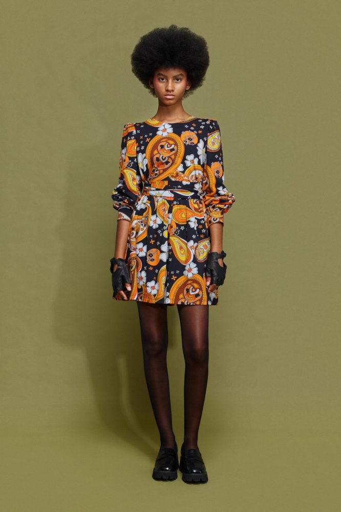‘FLORA’ ΜΙΝΙ ΦΟΥΤΕΡ ΦΟΡΕΜΑ (BLACK/LAHORE) MAMOUSH ΝΕΕΣ ΑΦΙΞΕΙΣ 6