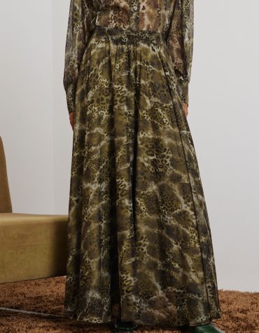 ‘DANAI’ ΜΑΚΡΙΑ ΦΟΥΣΤΑ ΜΕ ΛΑΣΤΙΧΟ (OLIVE/ANIMAL PRINT) MAMOUSH ΝΕΕΣ ΑΦΙΞΕΙΣ 2