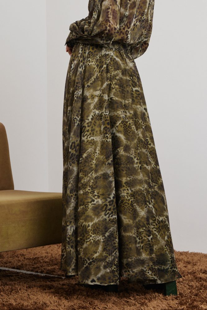 ‘DANAI’ ΜΑΚΡΙΑ ΦΟΥΣΤΑ ΜΕ ΛΑΣΤΙΧΟ (OLIVE/ANIMAL PRINT) MAMOUSH ΝΕΕΣ ΑΦΙΞΕΙΣ 8