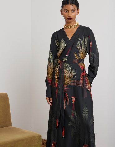 ‘EMMA’ ΚΡΟΥΑΖΕ ΦΟΡΕΜΑ (BLACK PALM TREE) MAMOUSH ΝΕΕΣ ΑΦΙΞΕΙΣ