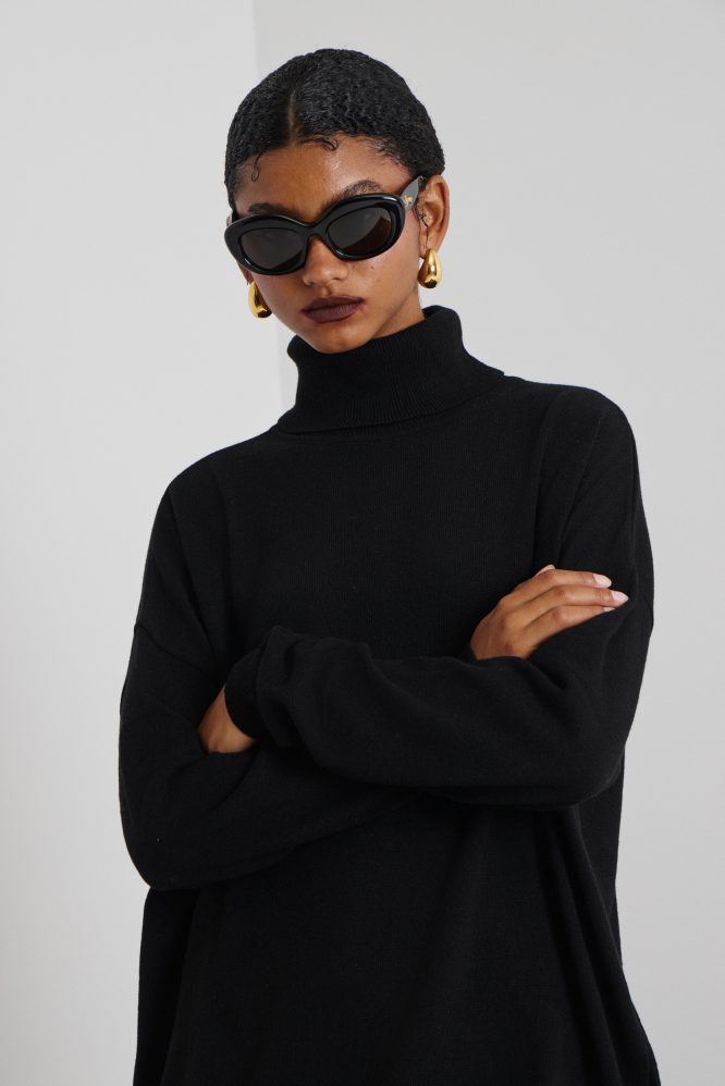 ‘VELMA’ ΖΙΒΑΓΚΟ ΑΠΟ ΚΑΣΜΙΡ (BLACK) MAMOUSH ΝΕΕΣ ΑΦΙΞΕΙΣ 4