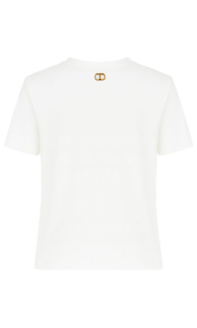 T-SHIRT ΜΕ ΔΙΑΦΑΝΟ ΦΙΟΓΚΟ TWINSET MILANO ΝΕΕΣ ΑΦΙΞΕΙΣ 5