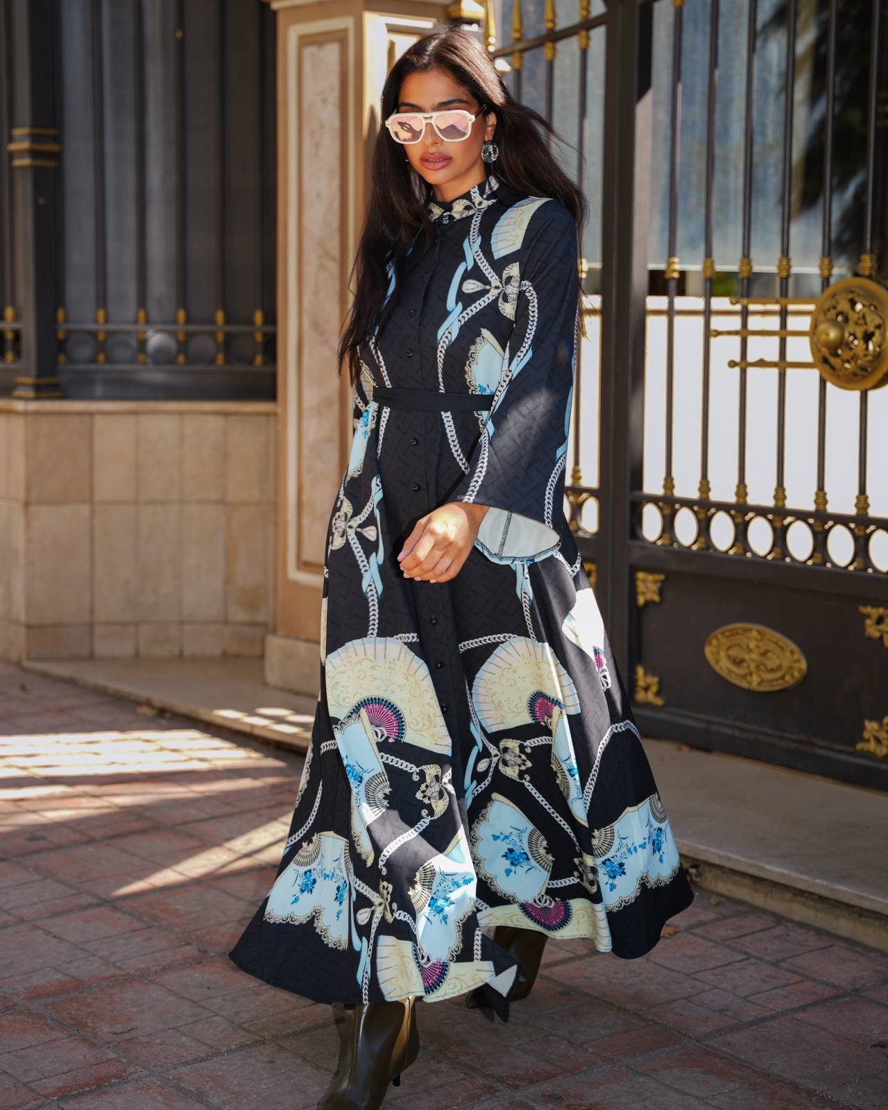 ΣΕΜΙΖΙΕ ΜΑΞΗ ΦΟΡΕΜΑ (BLUE FAN) EIRIANNA THE BRAND ΝΕΕΣ ΑΦΙΞΕΙΣ 6