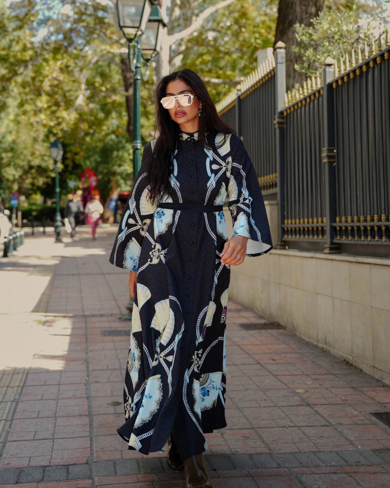 ΣΕΜΙΖΙΕ ΜΑΞΗ ΦΟΡΕΜΑ (BLUE FAN) EIRIANNA THE BRAND ΝΕΕΣ ΑΦΙΞΕΙΣ 7