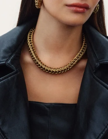 PALAZZO ΧΡΥΣΟ ΚΟΛΙΕ ΜΕ ΑΛΥΣΙΔΑ EDBLAD ΝΕΕΣ ΑΦΙΞΕΙΣ