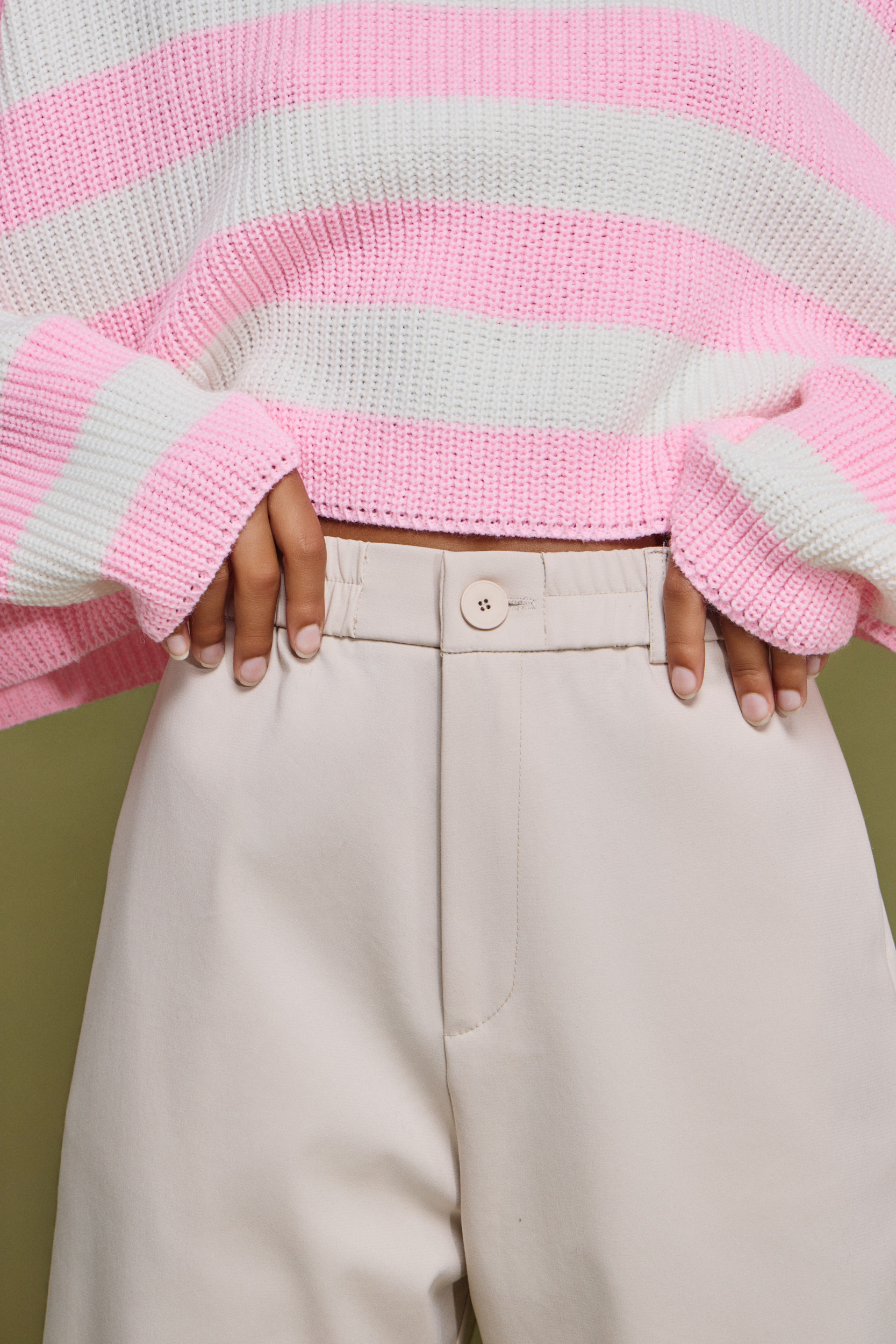 ‘ARIANA’ ΡΙΓΕ ΠΛΕΚΤΗ ΜΠΛΟΥΖΑ (ECRU/PINK) MAMOUSH ΝΕΕΣ ΑΦΙΞΕΙΣ 5