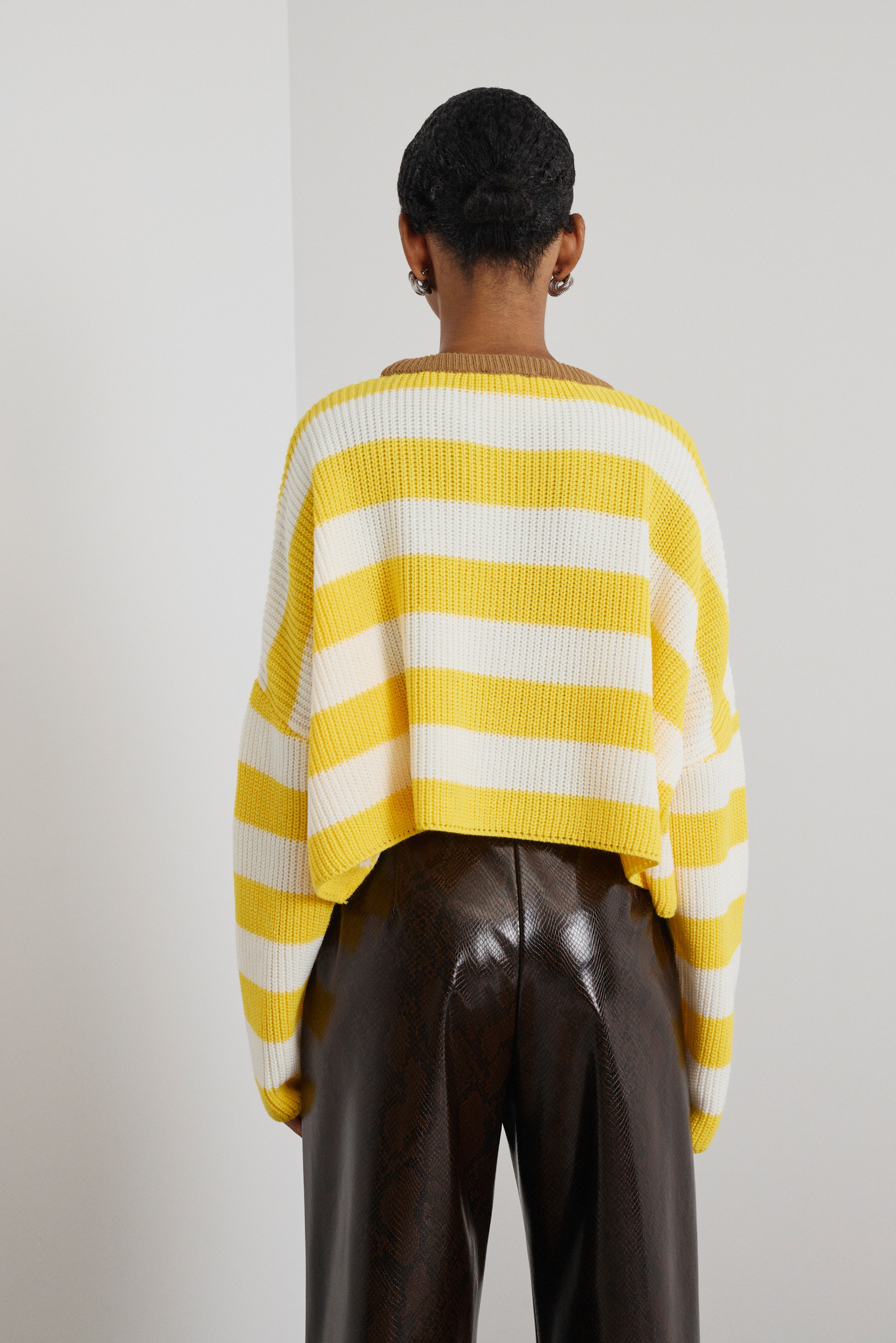 ‘ARIANA’ ΡΙΓΕ ΠΛΕΚΤΗ ΜΠΛΟΥΖΑ (ECRU/YELLOW) MAMOUSH ΝΕΕΣ ΑΦΙΞΕΙΣ 5