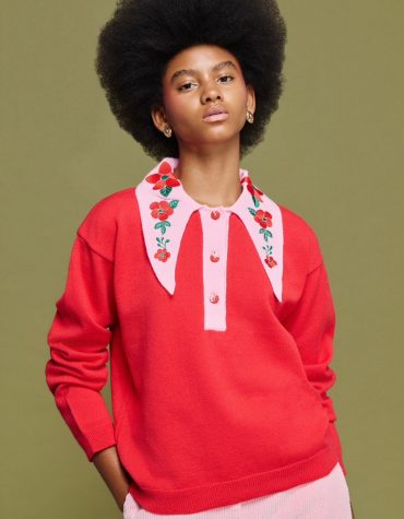 ‘DORIS’ ΠΛΕΚΤΗ ΜΠΛΟΥΖΑ (RED) MAMOUSH ΝΕΕΣ ΑΦΙΞΕΙΣ 2