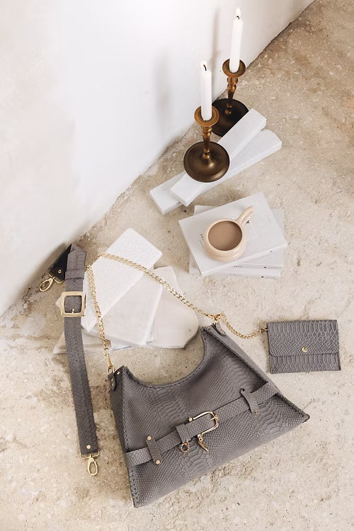 “TOGETHER IN ELECTRIC DREAMS” ΤΣΑΝΤΑ ΩΜΟΥ (GRAY SUEDE) INDIVIDUAL ΝΕΕΣ ΑΦΙΞΕΙΣ 4