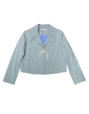 ΚΑΡΟ ΣΑΚΑΚΙ ΜΕ ΦΙΟΓΚΟ ΑΠΟ ΠΕΡΛΕΣ (MINT BLUE VICHY) MILKWHITE ΝΕΕΣ ΑΦΙΞΕΙΣ