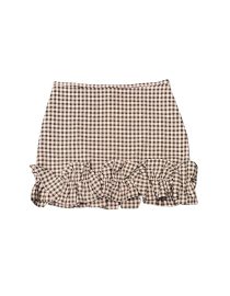 ΚΑΡΟ ΣΑΚΑΚΙ ΜΕ ΦΙΟΓΚΟ ΑΠΟ ΠΕΡΛΕΣ (PINK BROWN VICHY) MIKWHITE ΝΕΕΣ ΑΦΙΞΕΙΣ