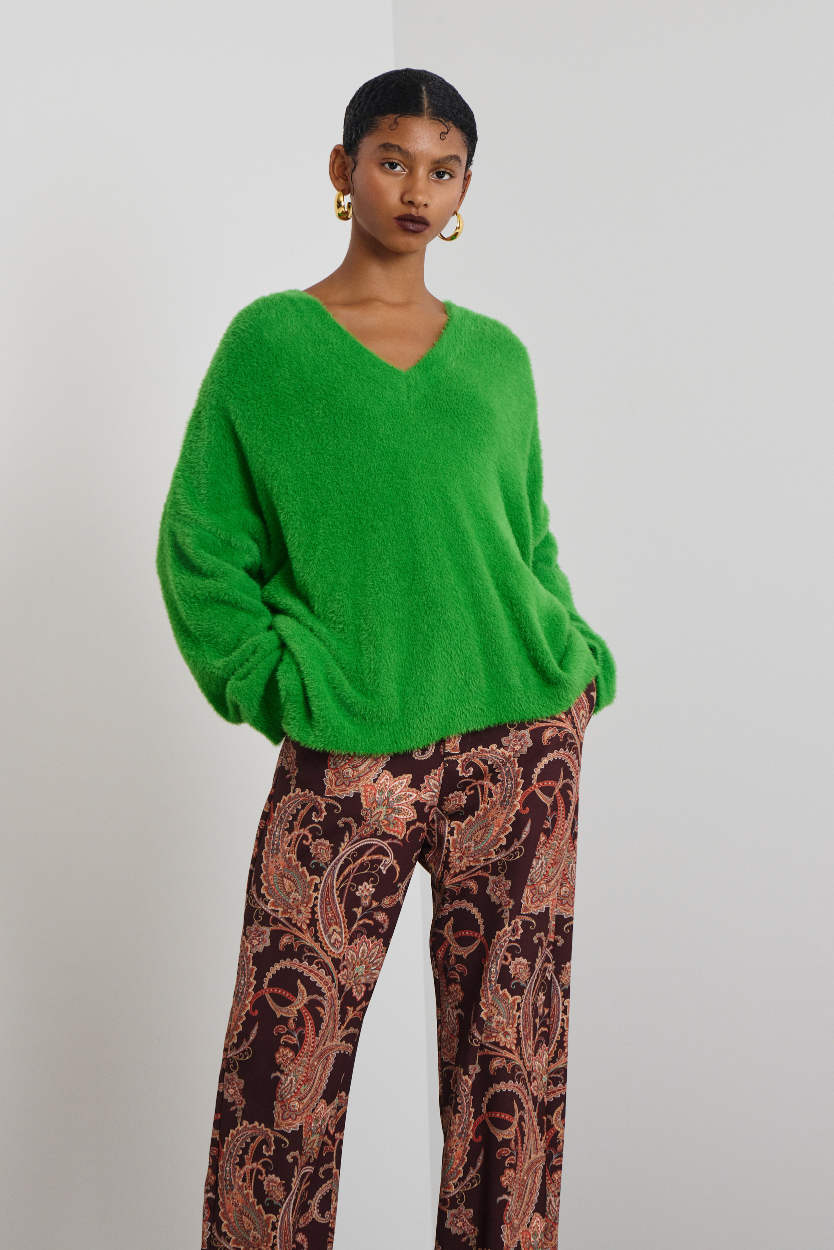 ‘AGNI’ ΠΛΕΚΤΗ ΜΠΛΟΥΖΑ (GREEN) MAMOUSH ΝΕΕΣ ΑΦΙΞΕΙΣ 3