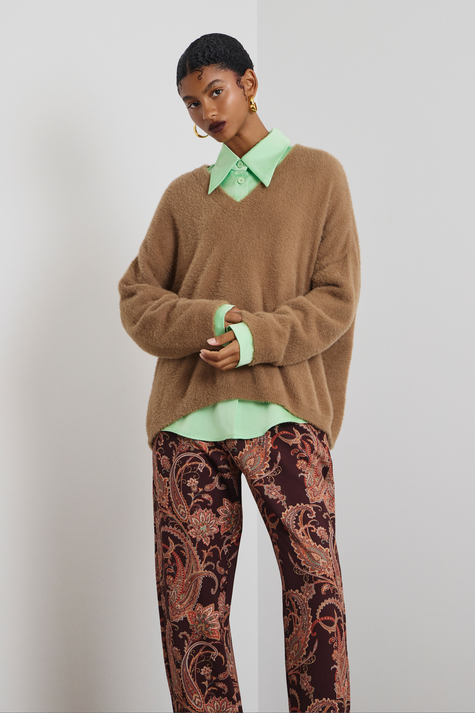 ‘AGNI’ ΠΛΕΚΤΗ ΜΠΛΟΥΖΑ (BEIGE) MAMOUSH ΝΕΕΣ ΑΦΙΞΕΙΣ 5