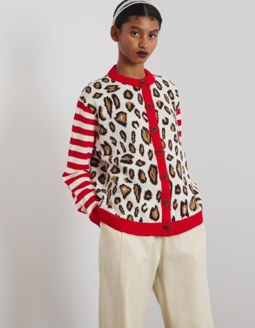 ‘CALLOPE’ ΠΛΕΚΤΗ ΖΑΚΕΤΑ (ANIMAL PRINT) MAMOUSH ΝΕΕΣ ΑΦΙΞΕΙΣ