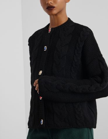 ‘DAMON’ ΠΛΕΚΤΗ ΖΑΚΕΤΑ ΜΕ ΣΤΡΑΣ ΚΟΥΜΠΙΑ (BLACK) MAMOUSH ΝΕΕΣ ΑΦΙΞΕΙΣ